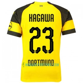 Koszulka Borussia Dortmund Kagawa 23 Domowe Stroje Piłkarskie 2018/19 Krótki Rękaw